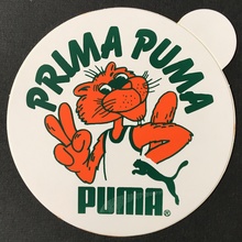 “Prima Puma” sticker