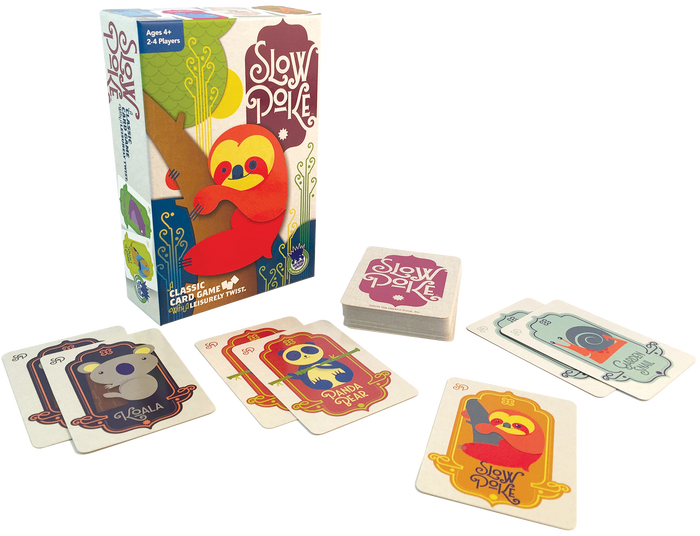 Slow Poke card game - Fonts In Use