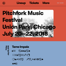 Pitchfork Music Festival 2018