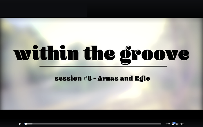 “Within the groove” video series 1