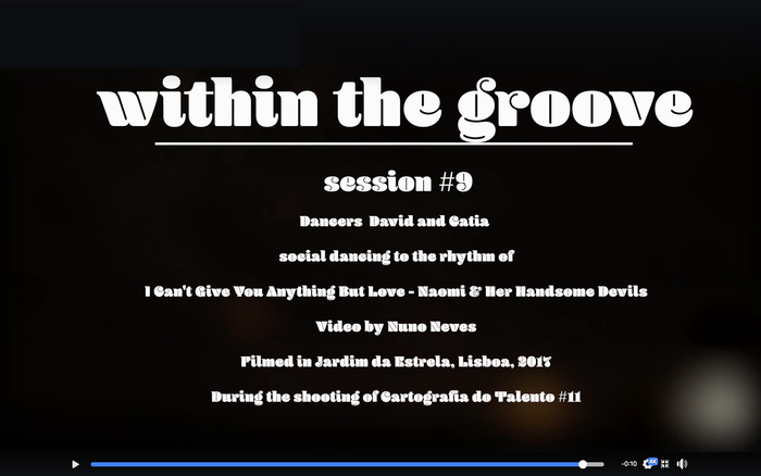 “Within the groove” video series 2