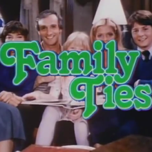 <cite>Family Ties</cite> opening titles