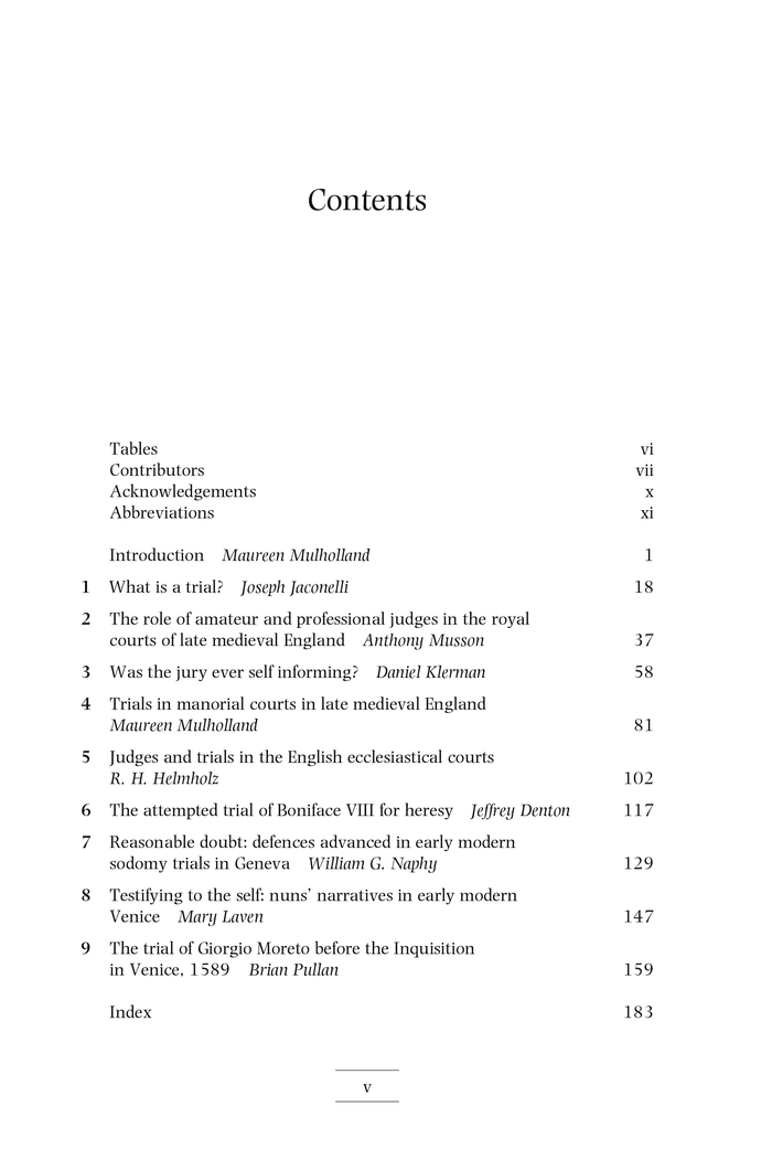 The table of contents feature Photina’s much-lauded italics for the author names, economically set inline and separated from the titles by a larger whitespace.