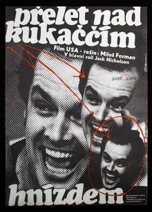 <cite>Přelet nad kukaččím hnízdem</cite> movie poster