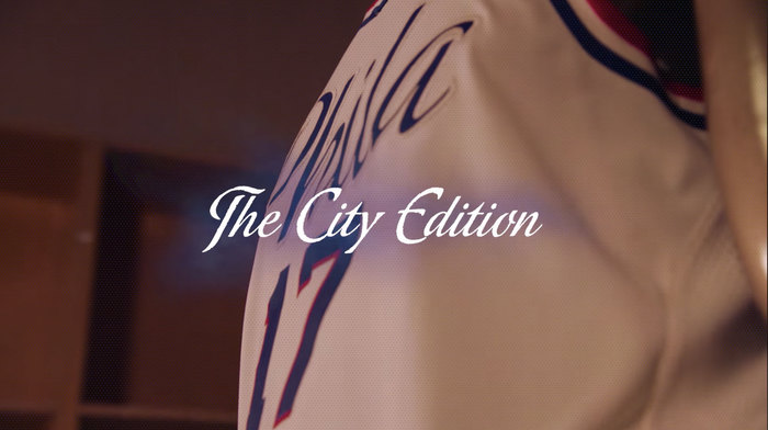 Philadelphia 76ers 2017–18 City Edition uniform and NBA Playoffs campaign 11