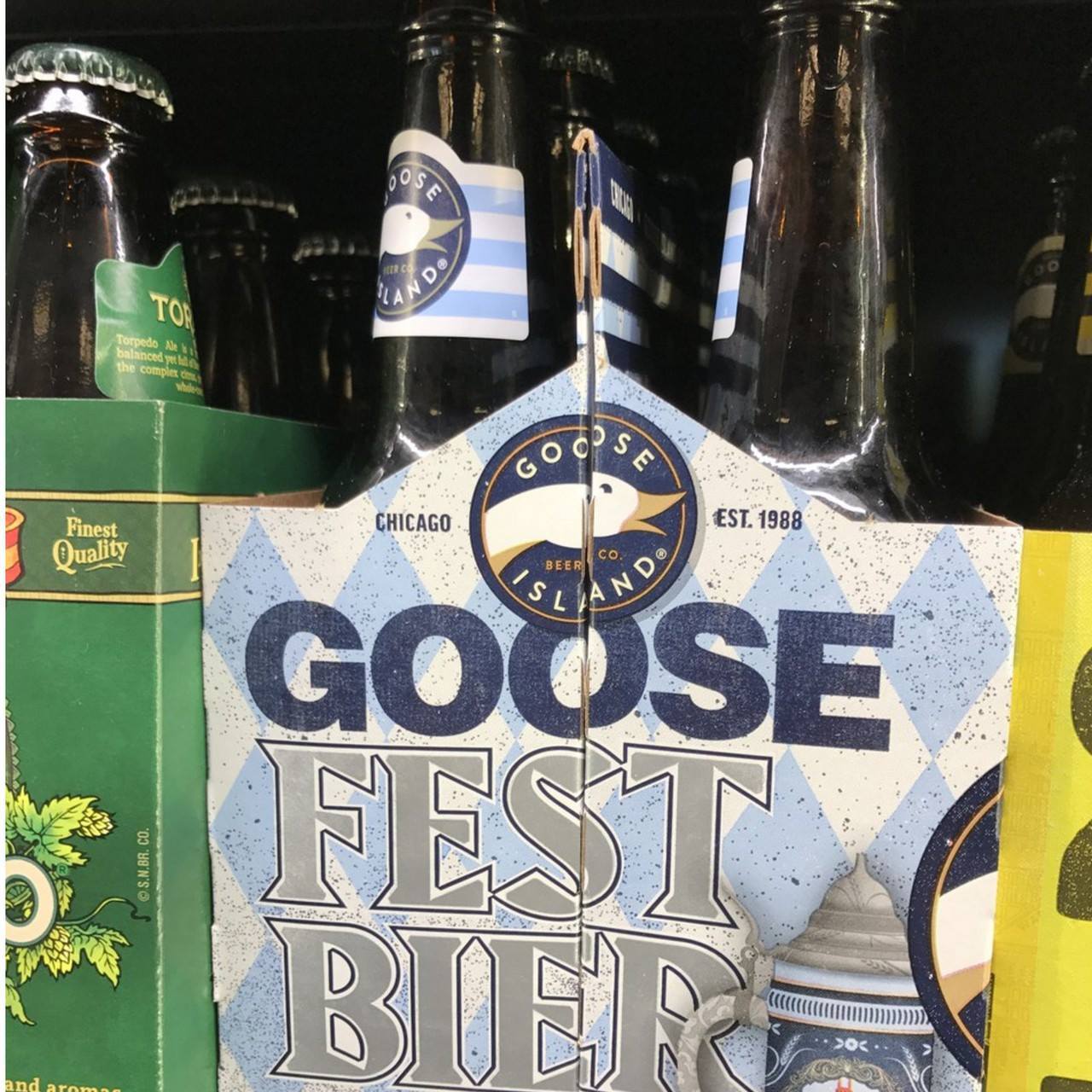 Goose Island Fest Bier Fonts In Use