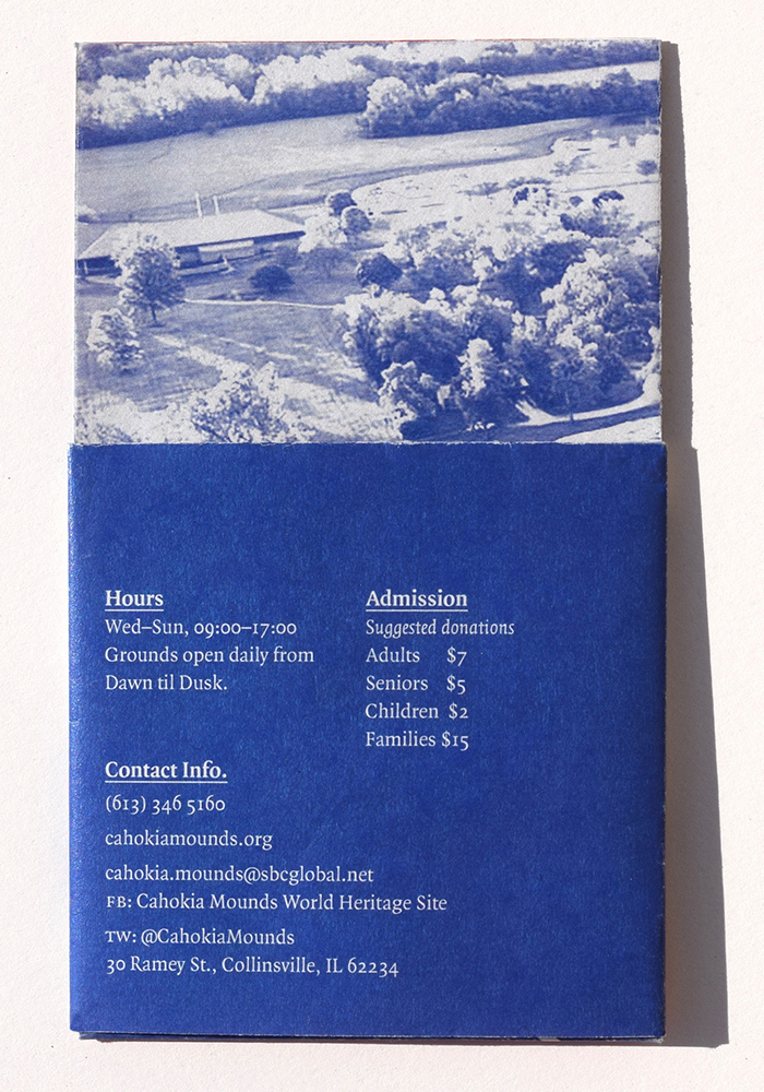 Cahokia Mounds pamphlet (fictional) 2