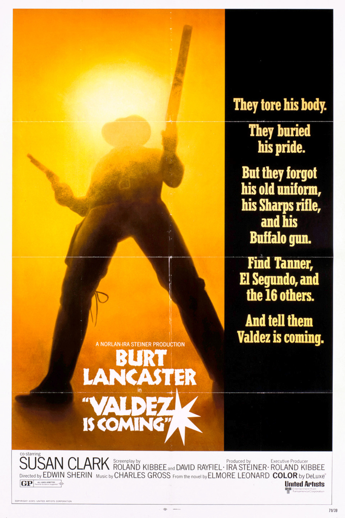 Valdez Is Coming (1971) movie logo and posters 3