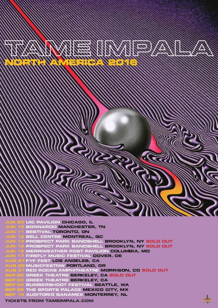 Tame Impala – Currents (and singles) album art 5