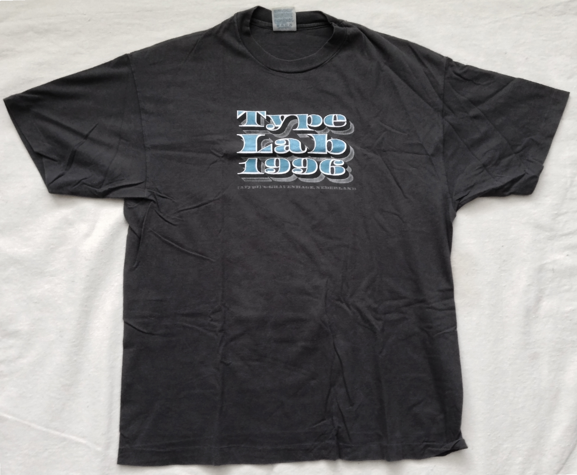 TypeLab 1996 T-shirt - Fonts In Use