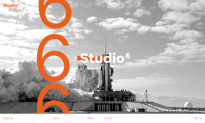 Studio Six website 1