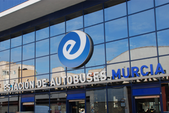 Murcia bus station - Fonts In Use