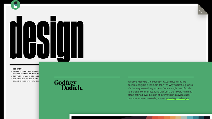 Godfrey Dadich Partners website 9