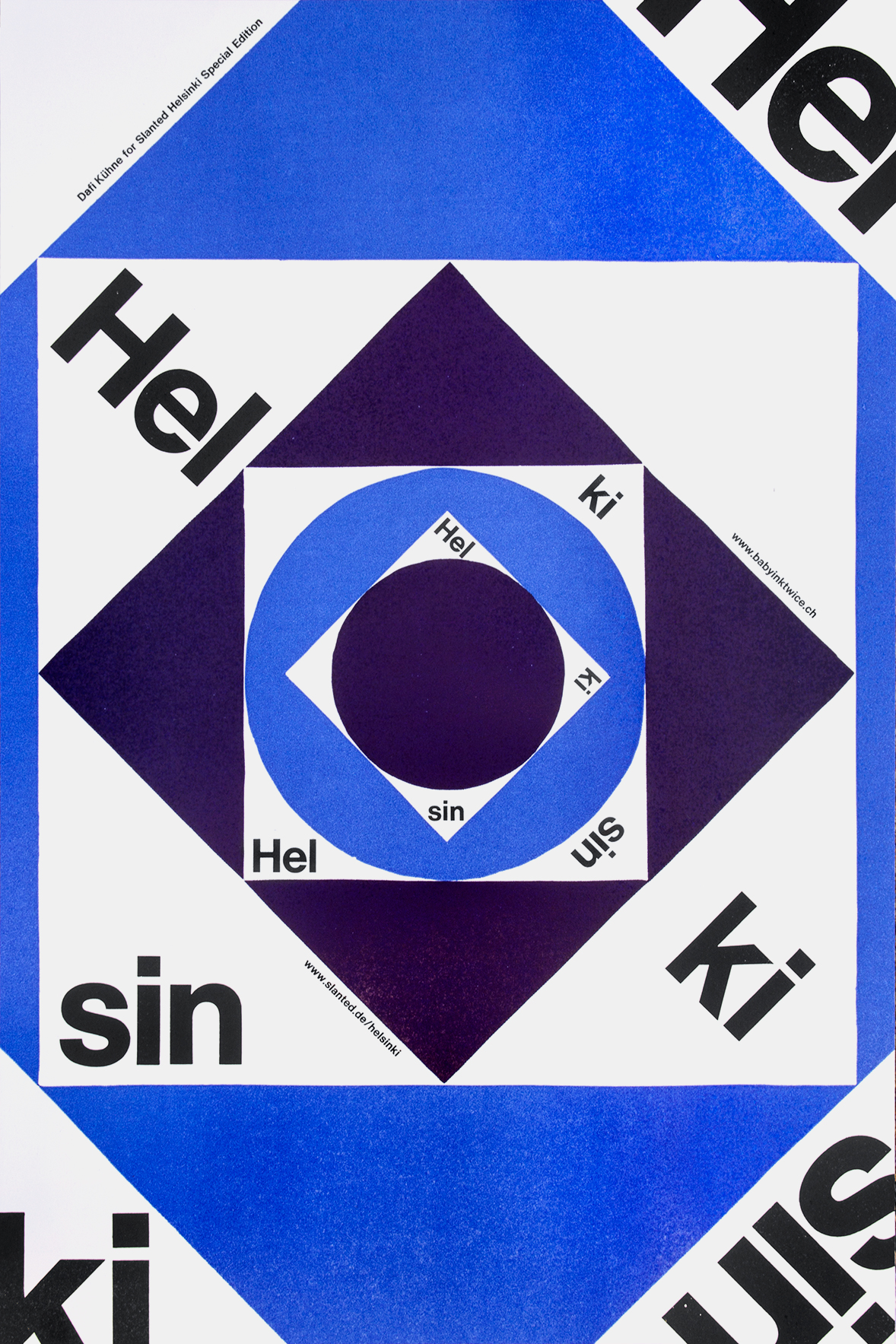 Helsinki Poster Fonts In Use