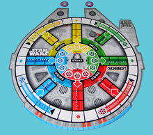 <cite>Sorry!</cite> Star Wars Millennium Falcon game board