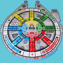 <cite>Sorry!</cite> Star Wars Millennium Falcon game board