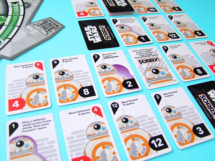 Sorry! Star Wars Millennium Falcon game board 3