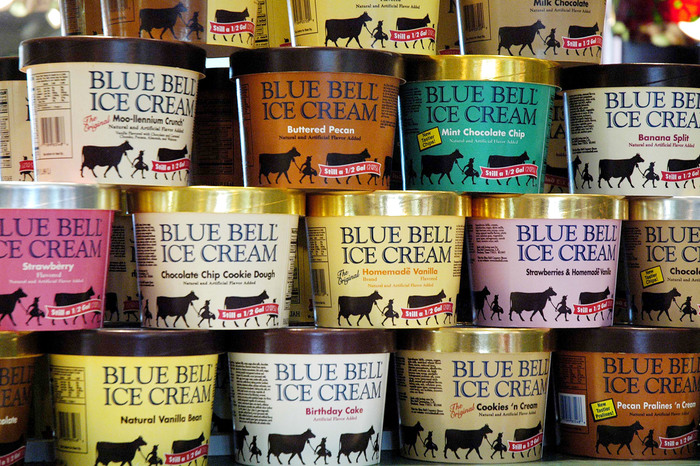 Blue Bell Ice Cream - Fonts In Use