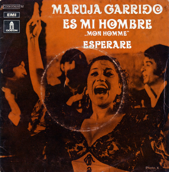 Maruja Garrido – “Es Mi Hombre” / “Esperare” French single cover