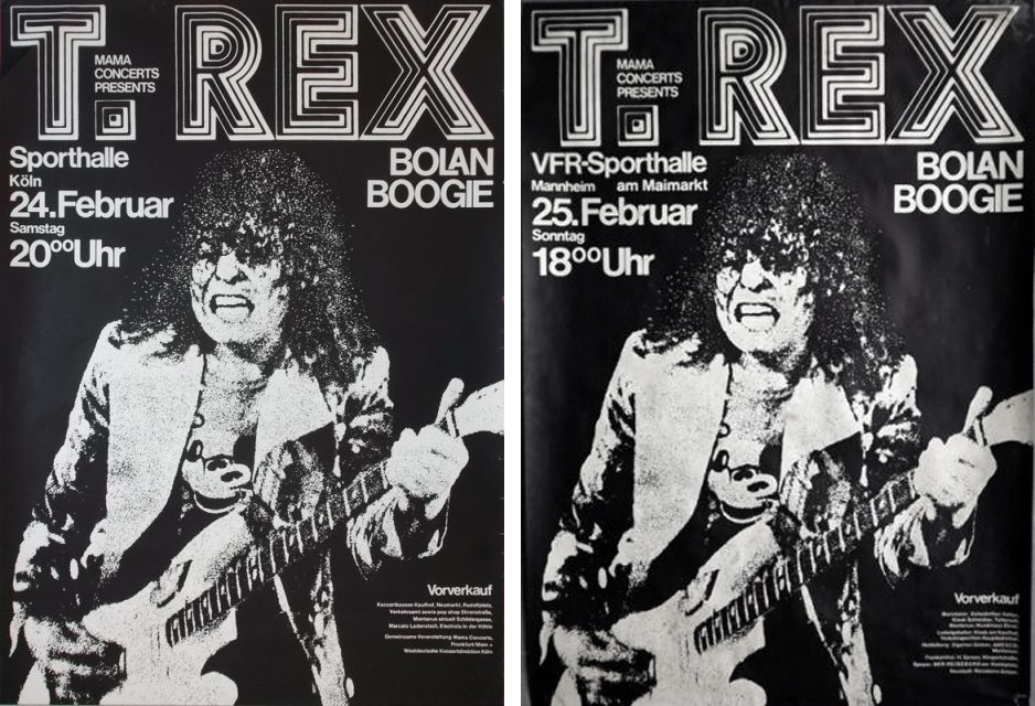t rex tour 1973