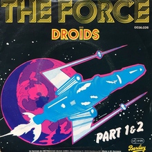 Droïds – “The Force” German and Italian single covers