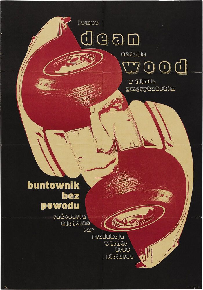 Buntownik bez powodu (Rebel Without a Cause) Polish movie poster 1