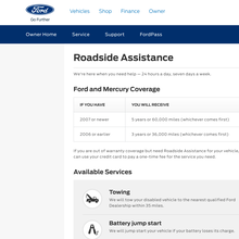 Ford website