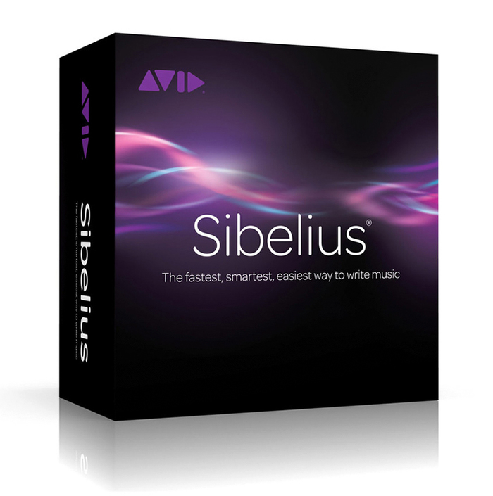 Box pack for the scorewriter program Sibelius