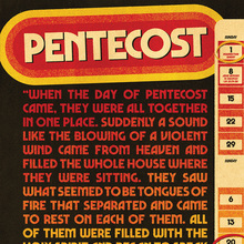 Pentecost 2018 poster