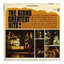 The Kinks – <cite>Greatest Hits! </cite>album art