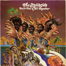 The Stylistics – <cite>Let’s Put It All Together </cite>album art