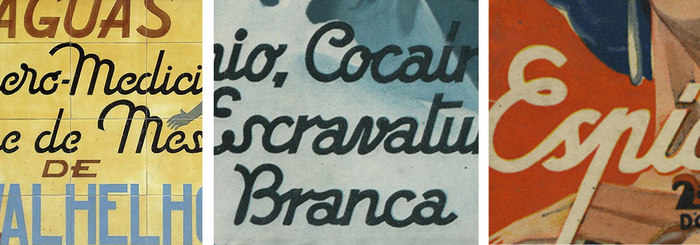 The custom wordmark is a monoline script with a “geometric” look and slight art deco overtones. It takes inspiration from the vintage hand lettering of the Italian 1930s, also very popular in the Portuguese visual culture. Its style corresponds to a handwriting tool – the square stroke ending recalls the broad-nib pen.