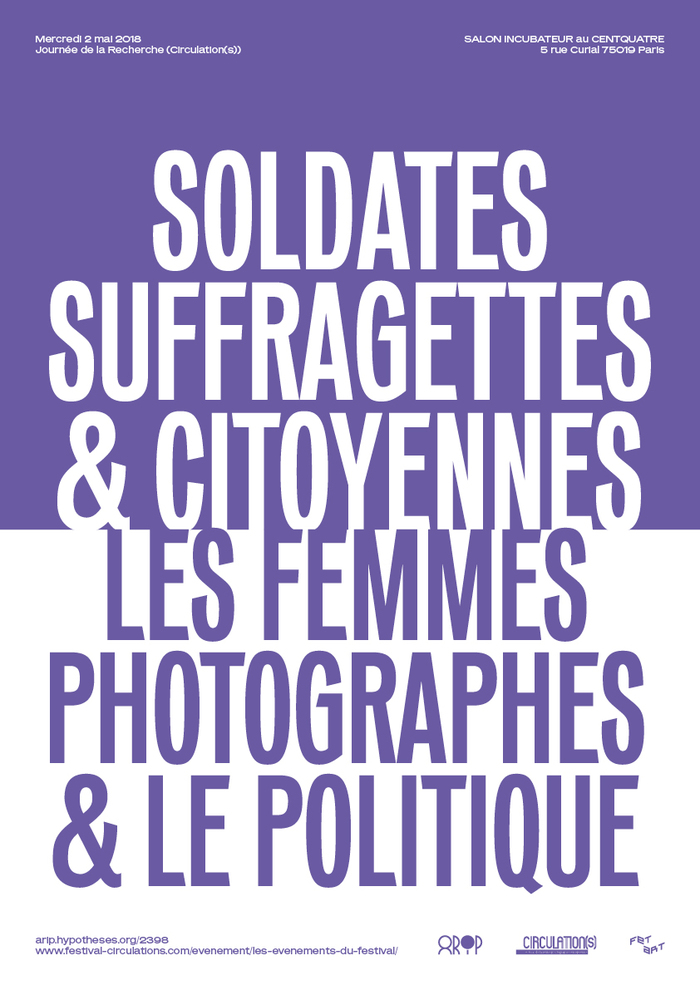 “Soldates, Suffragettes & Citoyennes” poster 1