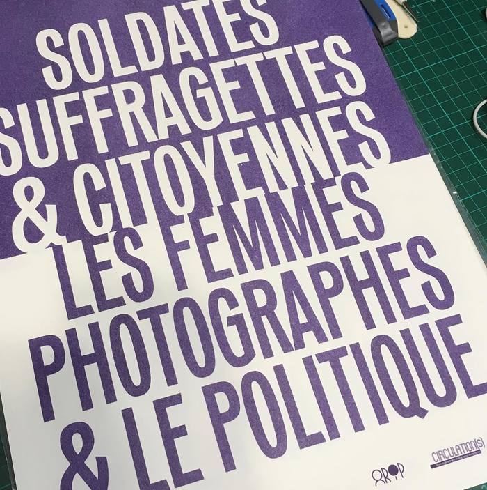 “Soldates, Suffragettes & Citoyennes” poster 2