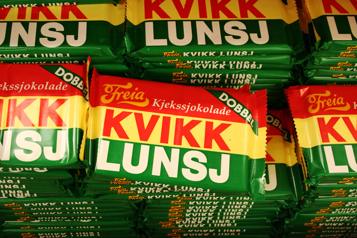 Kvikk Lunsj chocolate bars 2