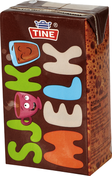 TINE Sjokomelk (chocolate milk) from Norway