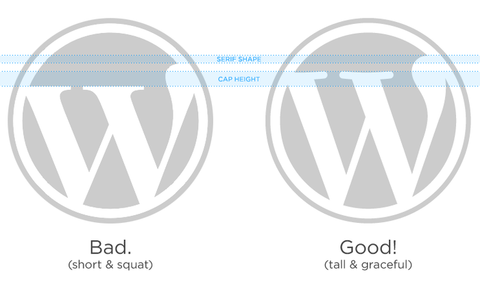 “Friends don’t let friends use the wrong WordPress logo. If you see one of these in the wild, please gun it down.”  — WordPress.org