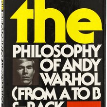 <cite>The Philosophy of Andy Warhol</cite>