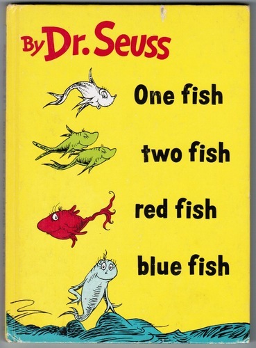 One Fish Two Fish Red Fish Blue Fish (1960 edition) 1