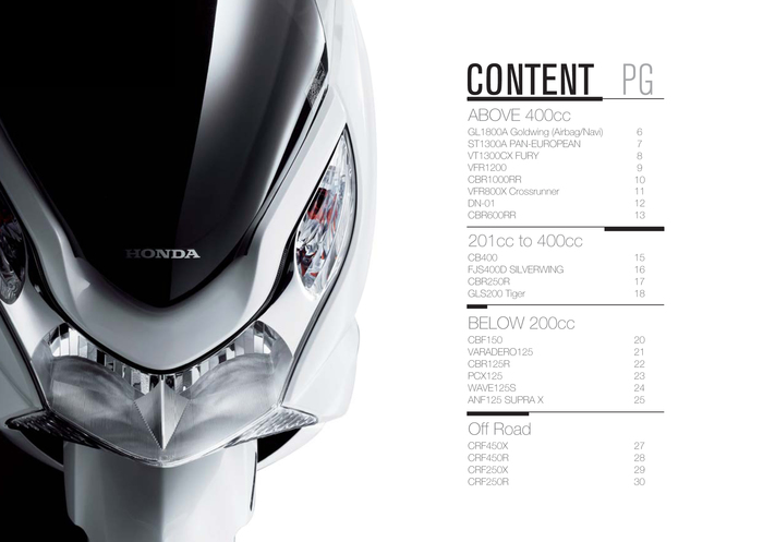 Honda Catalogue 3