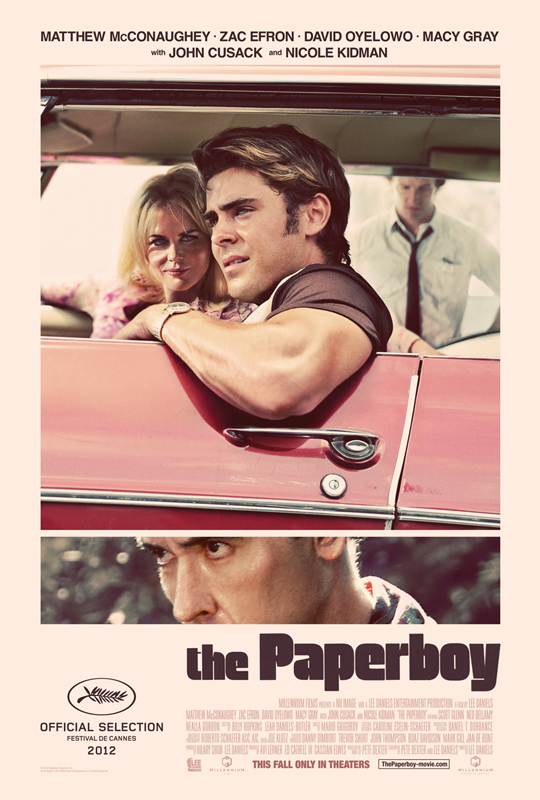 “The Paperboy” poster 1