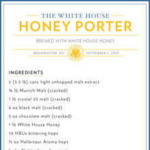 The White House Beer Recipes