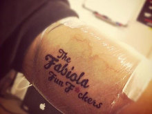 Fabiola tattoo