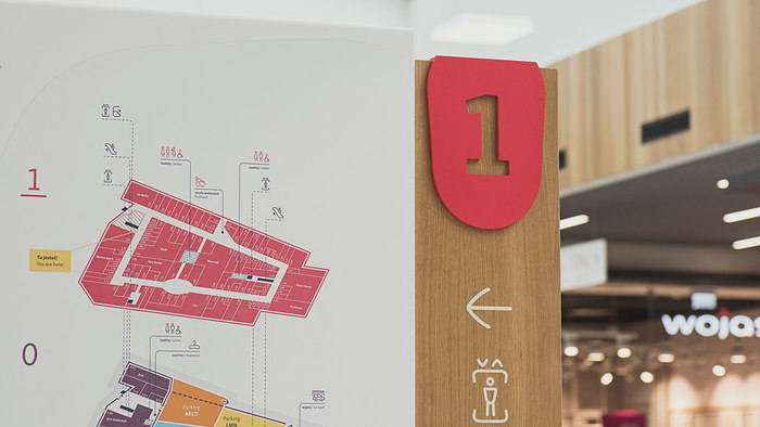 Wayfinding in Gemini Park Tychy 8