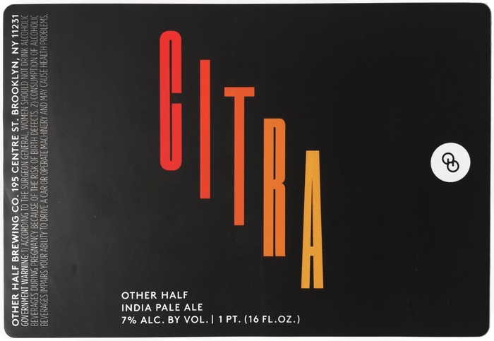 India Pale Ale series by Other Half 1
