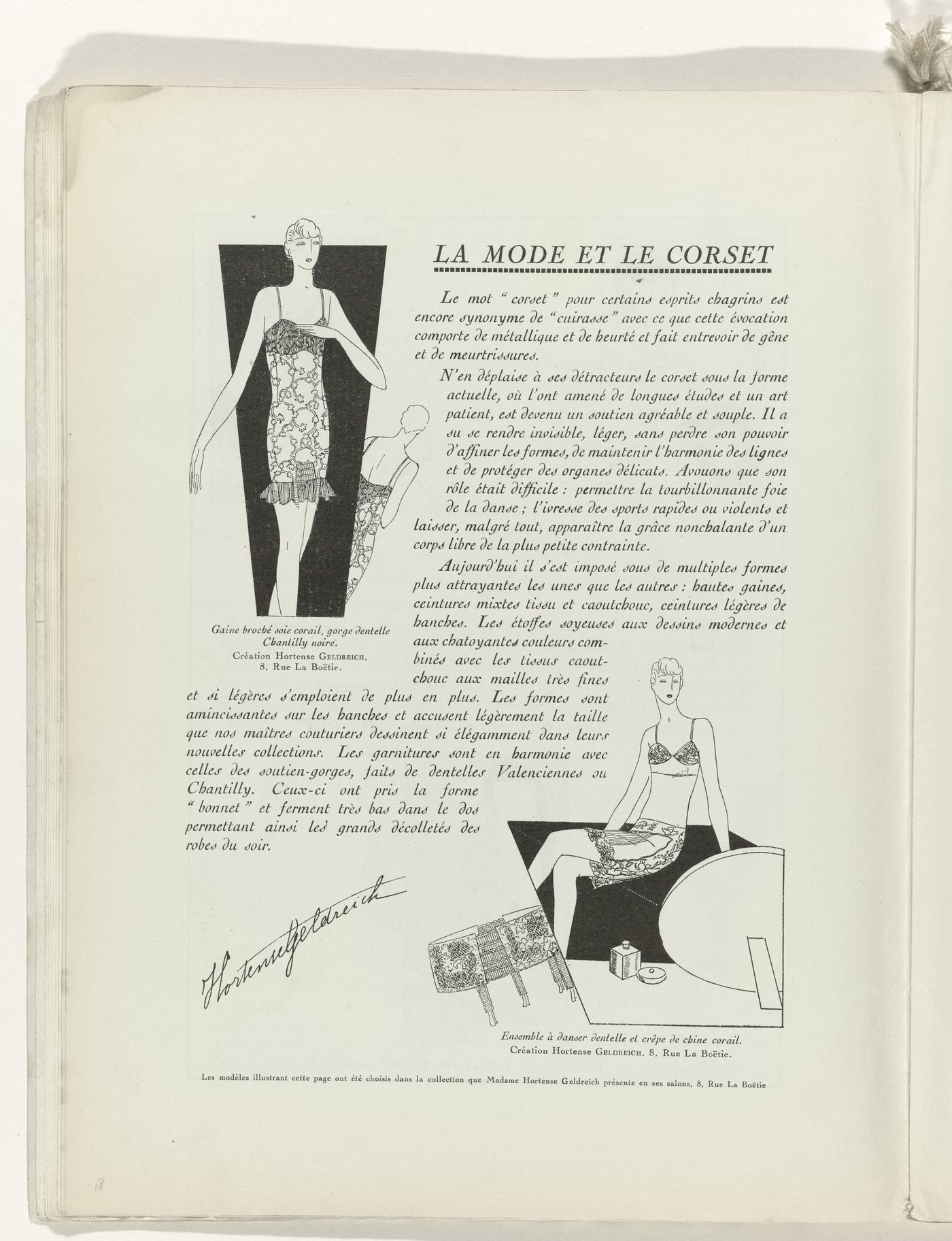 Art – Goût – Beauté magazine No. 100, Christmas 1928 - Fonts In Use
