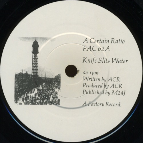 Vinyl label.