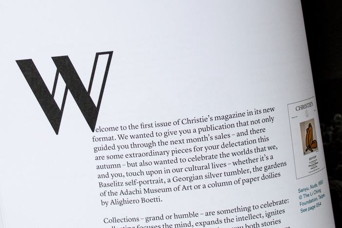 Christie’s Magazine (2014 redesign) 8