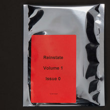 <cite>Reinstate</cite> magazine, Vol. 1, issue 0