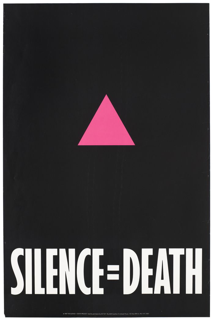 Silence=Death poster